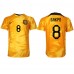 Cheap Netherlands Cody Gakpo #8 Home Football Shirt World Cup 2022 Short Sleeve